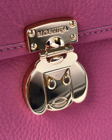 Luxuriöse Hundetasche in Pink MOSHIQA