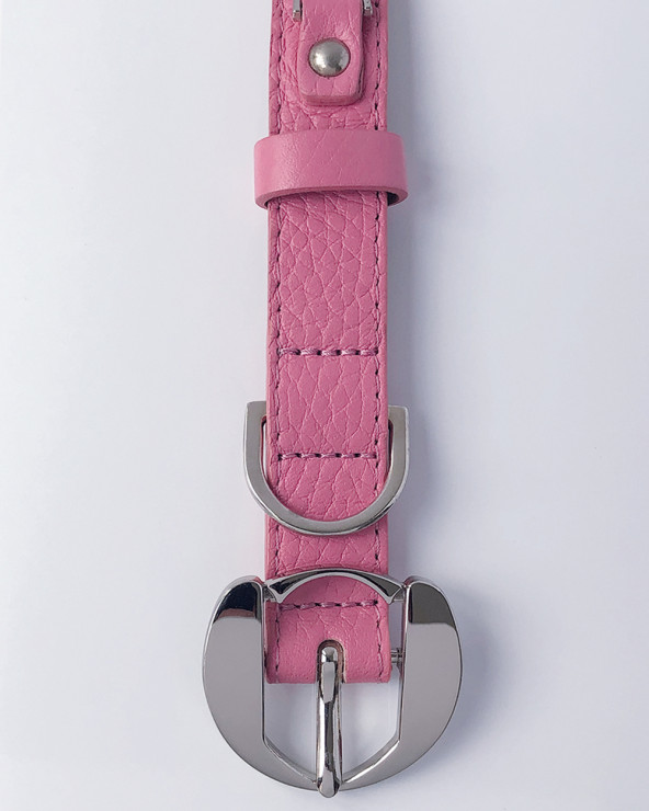 Exclusive dog collar from genuine leather Moshiqa