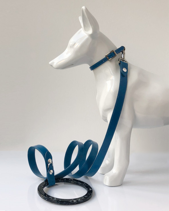 Noble dog leash - Handmade