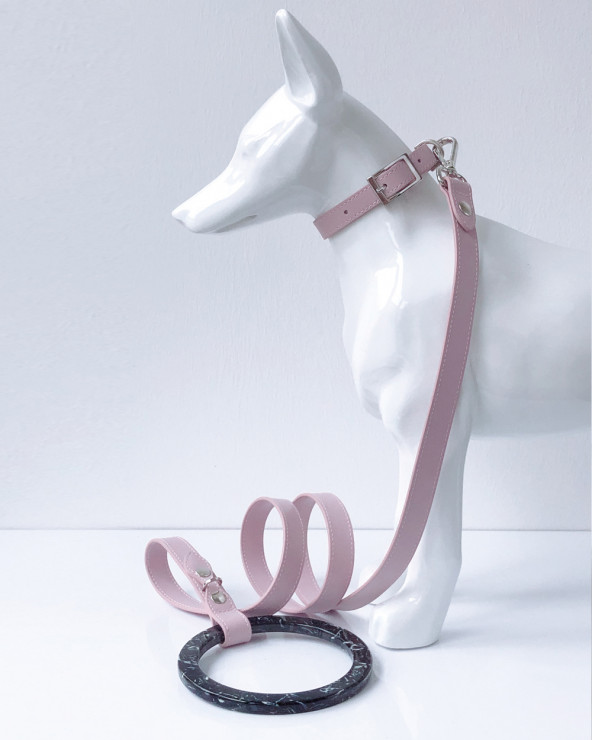 Noble dog leash - Handmade