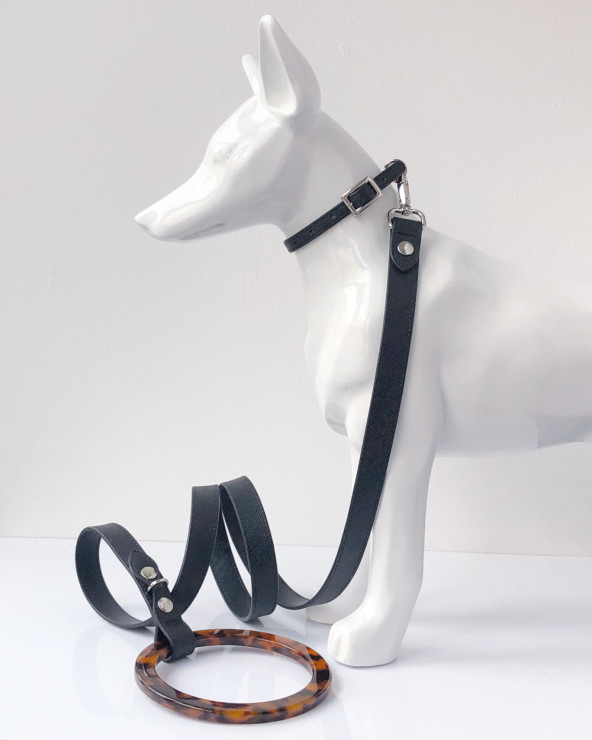 Veganes Hundehalsband - In Handarbeit gefertigt