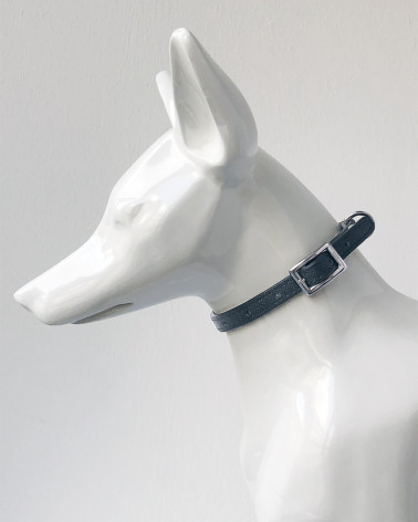 Veganes Hundehalsband - In Handarbeit gefertigt
