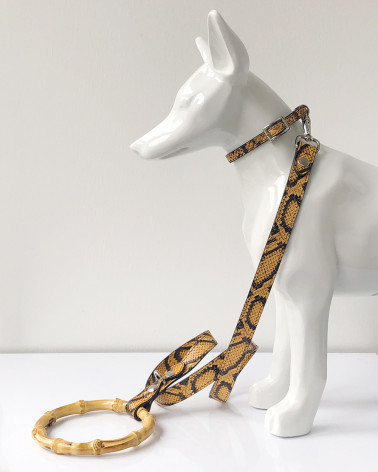 Noble dog leash - Handmade