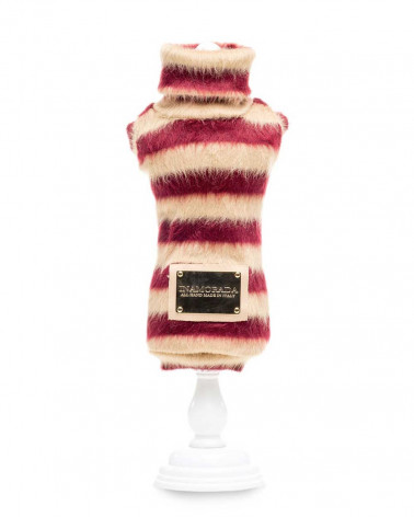 Wool jumper with striped pattern - For Dogs