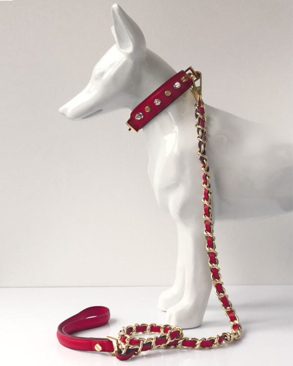 Luxury Dog Leash - Handmade in Italy